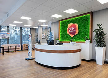 Biura sprzedaży i części wspólne - Warszawa 120 m²