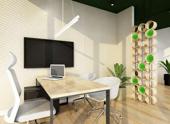 Biura sprzedaży i części wspólne - Warszawa 53 m²