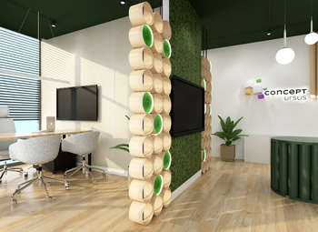 Biura sprzedaży i części wspólne - Warszawa 53 m²