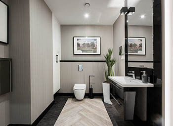 Biura sprzedaży i części wspólne - Warszawa 75 m²