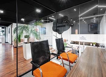 Biura sprzedaży i części wspólne - Warszawa 85 m²