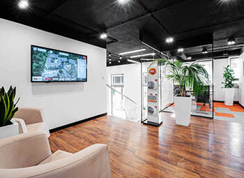 Biura sprzedaży i części wspólne - Warszawa 85 m²