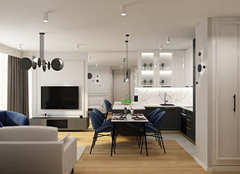 Show apartments - Warszawa-Mokotów 67 m²